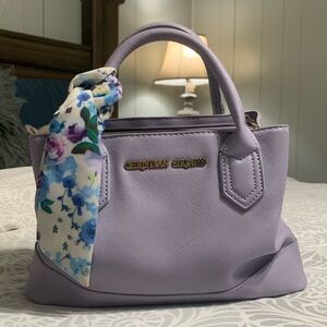 Christian Siriano Lilac Handbag